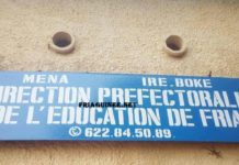 Fria-Examens nationaux : les instructions fermes de la Directrice préfectorale de l’éducation