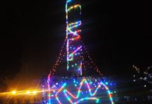 Fria : Ville illuminée pour les fêtes de fin d’année
