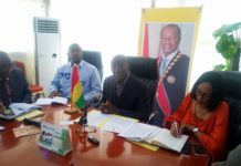 Conakry : lancement des travaux de la commission d’enquête sur les incendies du marché de Madina