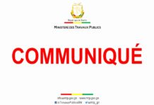 Guinée: voici un important communiqué du ministère des travaux publics