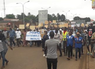 Conakry: suivez la réaction de Dansa Kourouma du CNOSCG (audio)