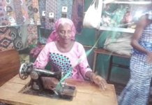 Fria/Femme modèle : Sohhona Gandéka, une couturière devenue commerçante