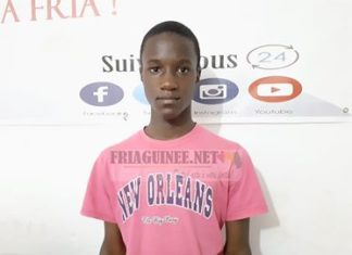 Fria/Résultats BEPC : Mamadou Aliou Barry, 2ème de la région de Boké promet de faire encore la fierté de Fria au baccalauréat