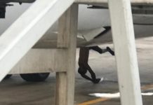 Drame: un guinéen retrouvé mort dans le train d’atterrissage d’un avion