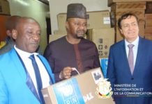 Guinée: le PNUD offre un important lot de matériels de bureau et d’équipements bureautiques au CFPTC