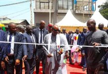 Conakry : Alpha Condé inaugure un centre de formation d’une capacité de 600 personnes