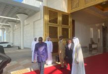 Arrivée du Président Alpha Condé à Abu Dhabi