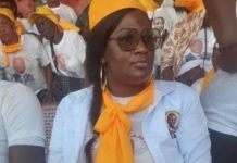 Fria/Elections législatives: Kadiatou N’Youla Camara, candidate uninominale du RPG