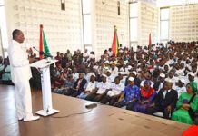 Conakry: Alpha Condé préside la cérémonie d’ouverture de la SENACIP