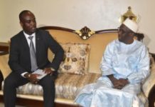Guinée: Dr Mohamed Diané reçoit son homologue libérien