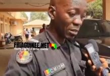 Femme utilisée comme bouclier/ Des agents mis aux arrêts: « Je demande pardon… » plaide Brigadier Mamadou Lamarana Bah