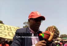 Fria/Ousmane Gaoual aux militants de l’UFDG: « N’acceptez pas qu’il y ait élection ici »