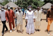 Boffa : Honorable Zeinab Camara en visite de remerciements