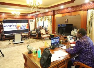 Guinée/Covid-19: le Président Alpha Condé invite le corps médical à plus d’engagement dans la lutte contre la pandémie