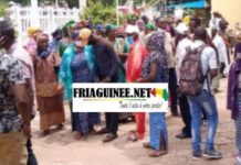 Kindia: des manifestants exigent le retour de Cheick Taliby au sein du gouvernement