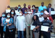 Guinée/AGUIPE-BoCEJ-VCI : 178 jeunes reçoivent leur attestation de formation