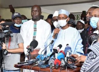 Guinée/Crise politique : Cellou Dalein et ses alliés invitent les guinéens à rester mobilisés…