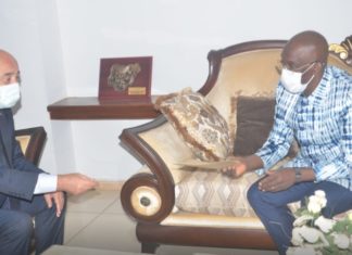 Guinée : le ministre de la Défense reçoit l’Ambassadeur de Turquie