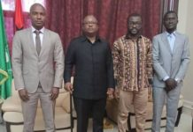 Guinée Bissau : le FNDC échange avec le président de la Guinée Bissau, Umaro Sissoco Embaló