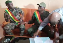 Préfecture de Fria : Le colonel Yaya Kalissa passe le témoin au colonel Alpha Oumar Cissé