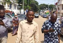 DCIJ-GN : Bantama Sow, Tibou Kamara, Rémy Lamah et dr. Ibrahima Kalil Kaba »Lilou » rentrent chez eux