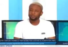 Guinée FNDC : Djani Alfa hausse le ton « Personne ne pourra m’empêcher de retourner en Guinée »