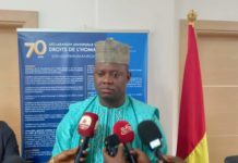 Tueries lors des manifs du FNDC : le ministre de la justice, Alphonse Charles Wright se fond dans un communiqué