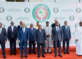 Burkina Faso : la CEDEAO « trouve inopportun » le nouveau coup de force(communiqué)