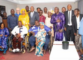 Amélioration des conditions de vie des personnes handicapées : Le PM Bah Oury prend acte des préoccupations évoquées par une structure