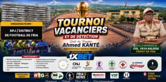 Fria/sport : le Tournoi de Détection des nouveaux talents démarre ce samedi 29 août 2026