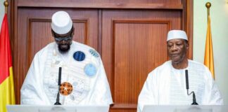 Dernière minute : Mamadi Doumbouya regagne Conakry ce lundi après sa visite d’État en Côte d’Ivoire