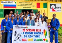 Fria : Le club de judo célèbre la journée mondiale du judo et met en lumière ses jeunes talents